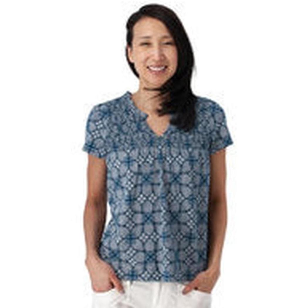 Aventura Women's Cottage Top-Women's - Clothing - Tops-Aventura-Gibraltar Sea-S-Appalachian Outfitters