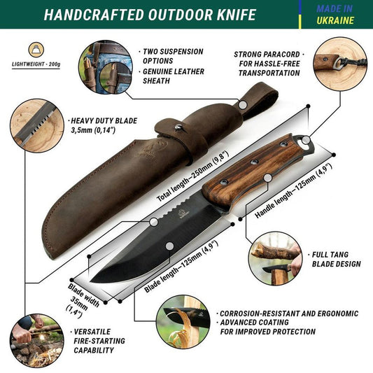 BSH4 Bushcraft Knife-Camping - Accessories - Knives-Beavercraft-Appalachian Outfitters