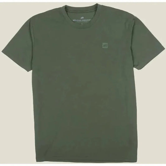 Belong Designs Men's Core Traverse Tek Tee-Men's - Clothing - Tops-Belong Designs-Pine-M-Appalachian Outfitters