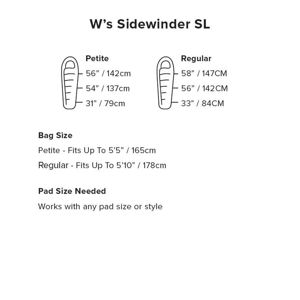 Big Agnes-Women's Sidewinder SL 20-Appalachian Outfitters