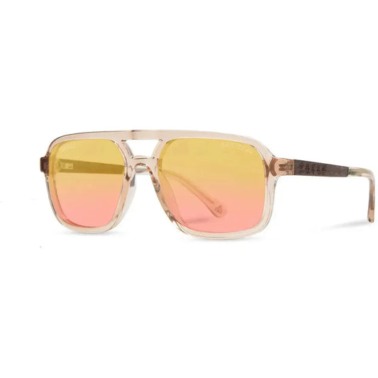 Camp Eyewear Glacier: Grateful Dead Bears Edition-Accessories - Eyewear - Sunglasses-Camp Eyewear-Desert // Grateful Dead Bears Engraved-Basic Sunrise Polarized-Appalachian Outfitters