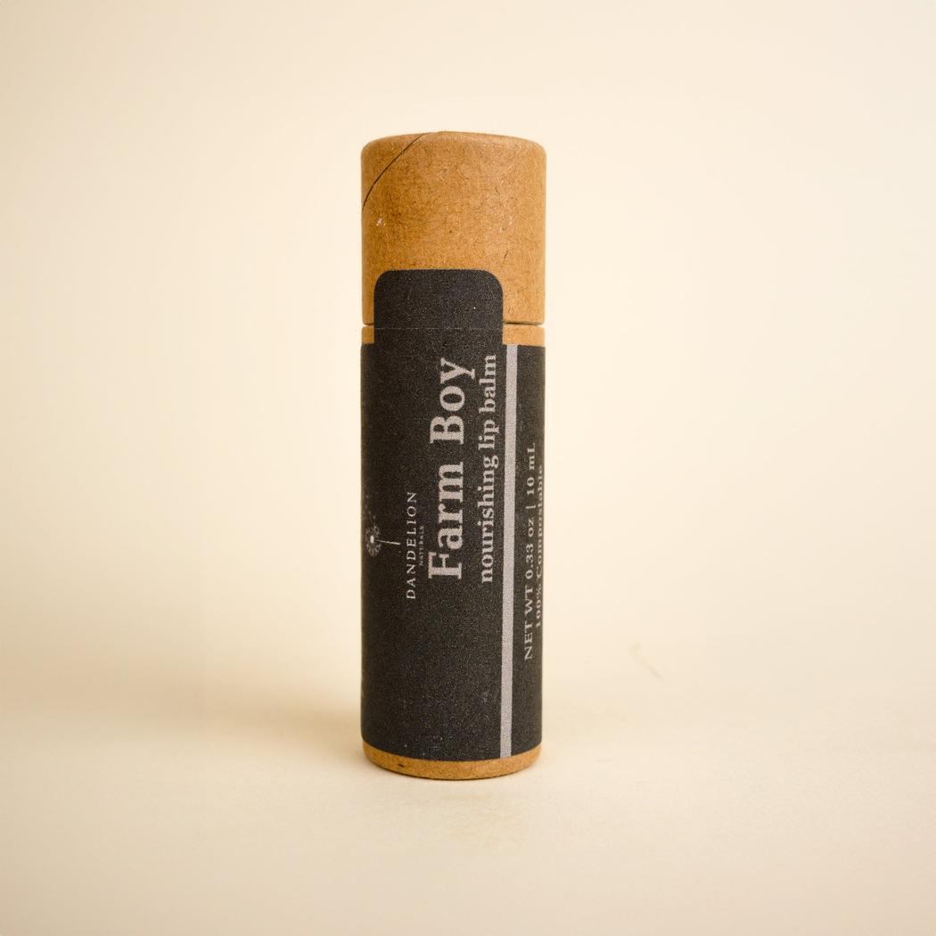 Dandelion Naturals Farm Boy Lip Tallow Balm-Camping - First Aid - Skin Care-Dandelion Naturals-Appalachian Outfitters