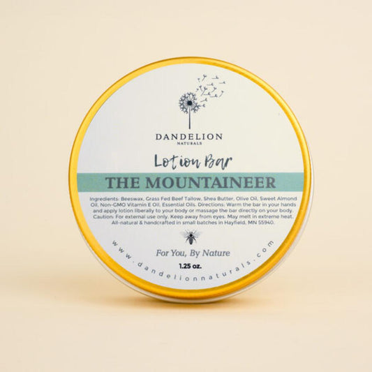 Dandelion Naturals The Mountaineer-Camping - First Aid - Skin Care-Appalachian Outfitters