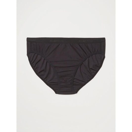 Exofficio Women's Give-N-Go 2.0 Bikini Brief-Women's - Clothing - Underwear-Exofficio-Black-XS-Appalachian Outfitters