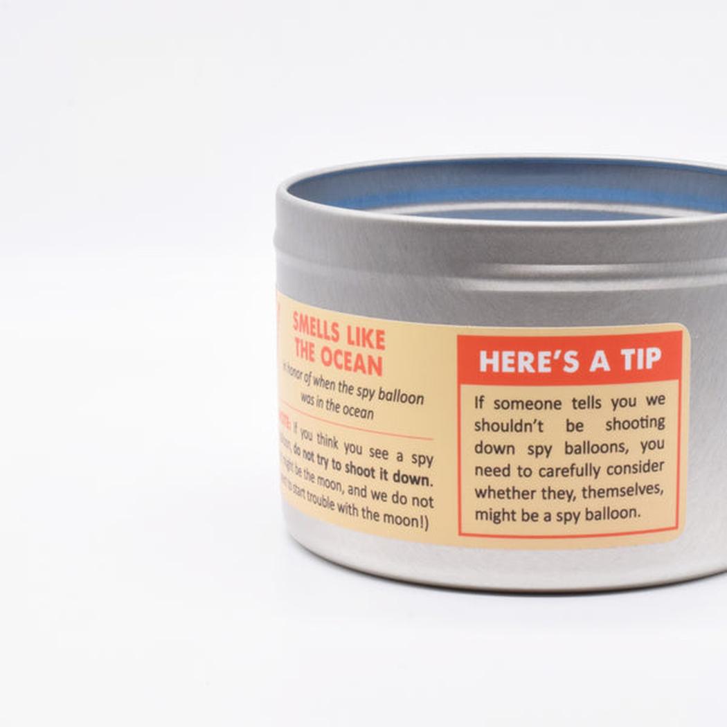 JD and Kate Industries Spy Balloon Scented Candle-Accessories - Novelty - Decor-JD and Kate Industries-Appalachian Outfitters