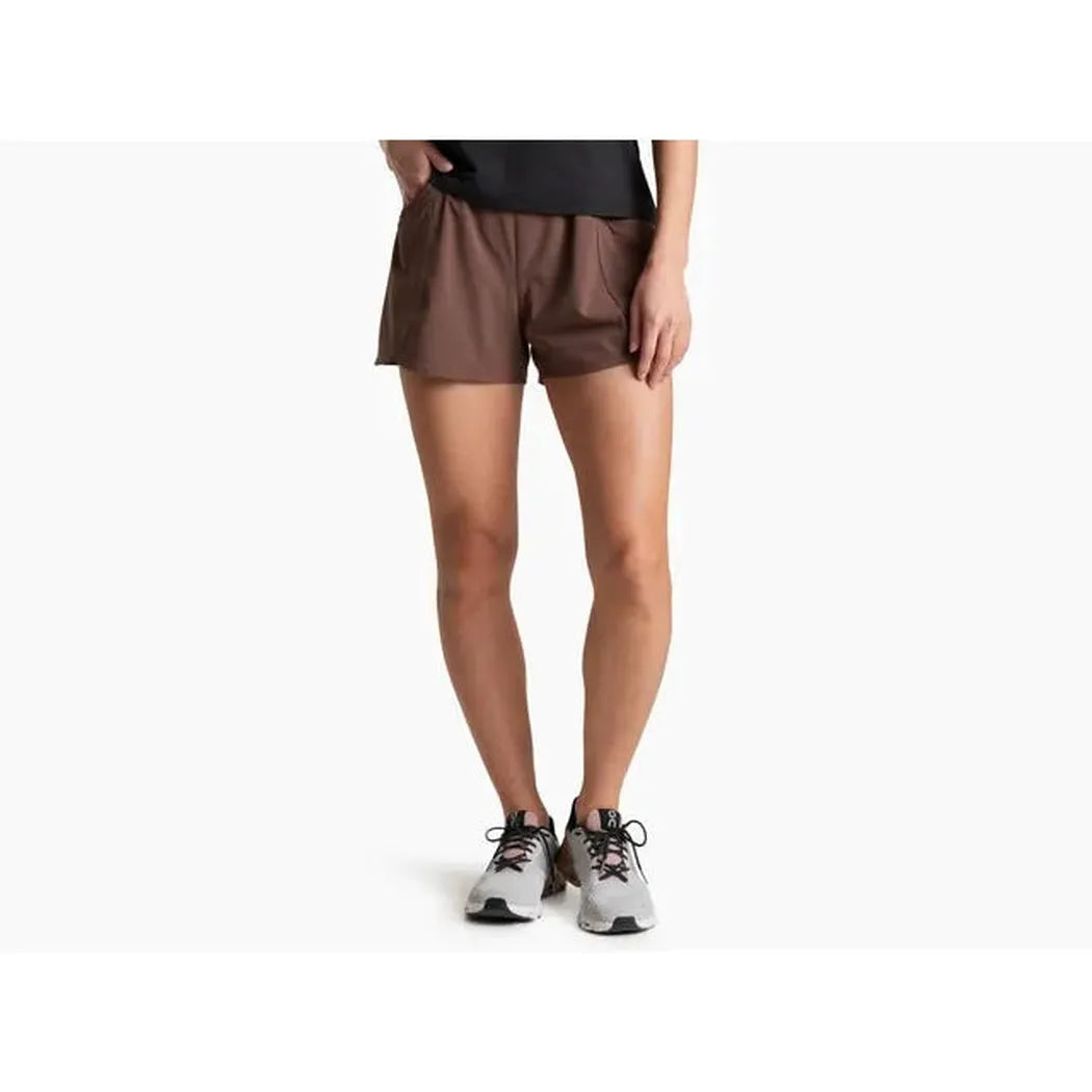 Kuhl Women's Vantage Trainer Short-Women's - Clothing - Tops-Kuhl-Coffee-XS-Appalachian Outfitters