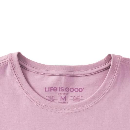 Life is Good Women's Array of Flowers Short Sleeve Crusher Tee-Women's - Clothing - Tops-Life is Good-Appalachian Outfitters