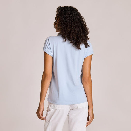 Life is Good Women's Forgetmenot Butterfly Short Sleeve Crusher Tee-Women's - Clothing - Tops-Life is Good-Appalachian Outfitters