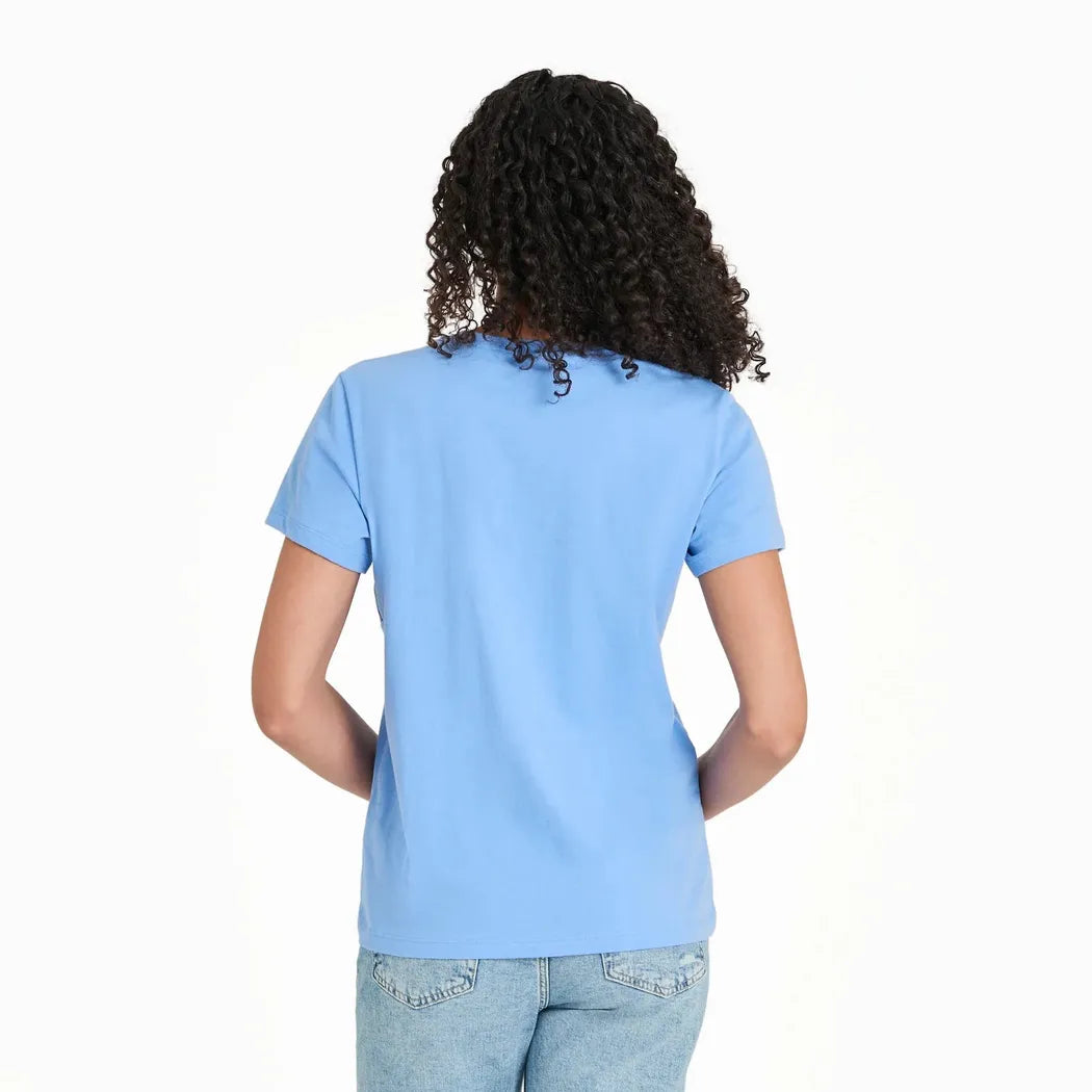 Life is Good Women's School of Tropical Fish Short Sleeve Crusher-LITE Tee-Women's - Clothing - Tops-Life is Good-Appalachian Outfitters