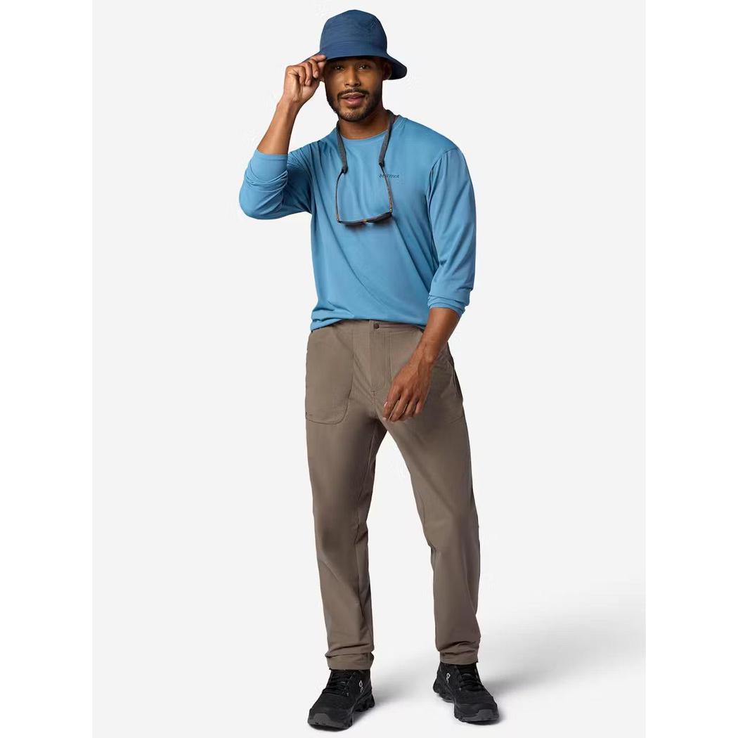 Marmot Men's AirExchange UPF 50 Crew Long Sleeve-Men's - Clothing - Tops-Marmot-Appalachian Outfitters