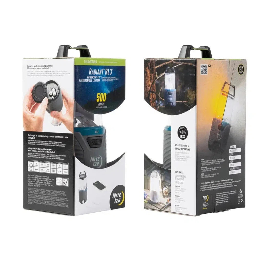 Radiant RL3 PowerSwitch Rechargeable Lantern-Camping - Accessories-Nite Ize-Appalachian Outfitters