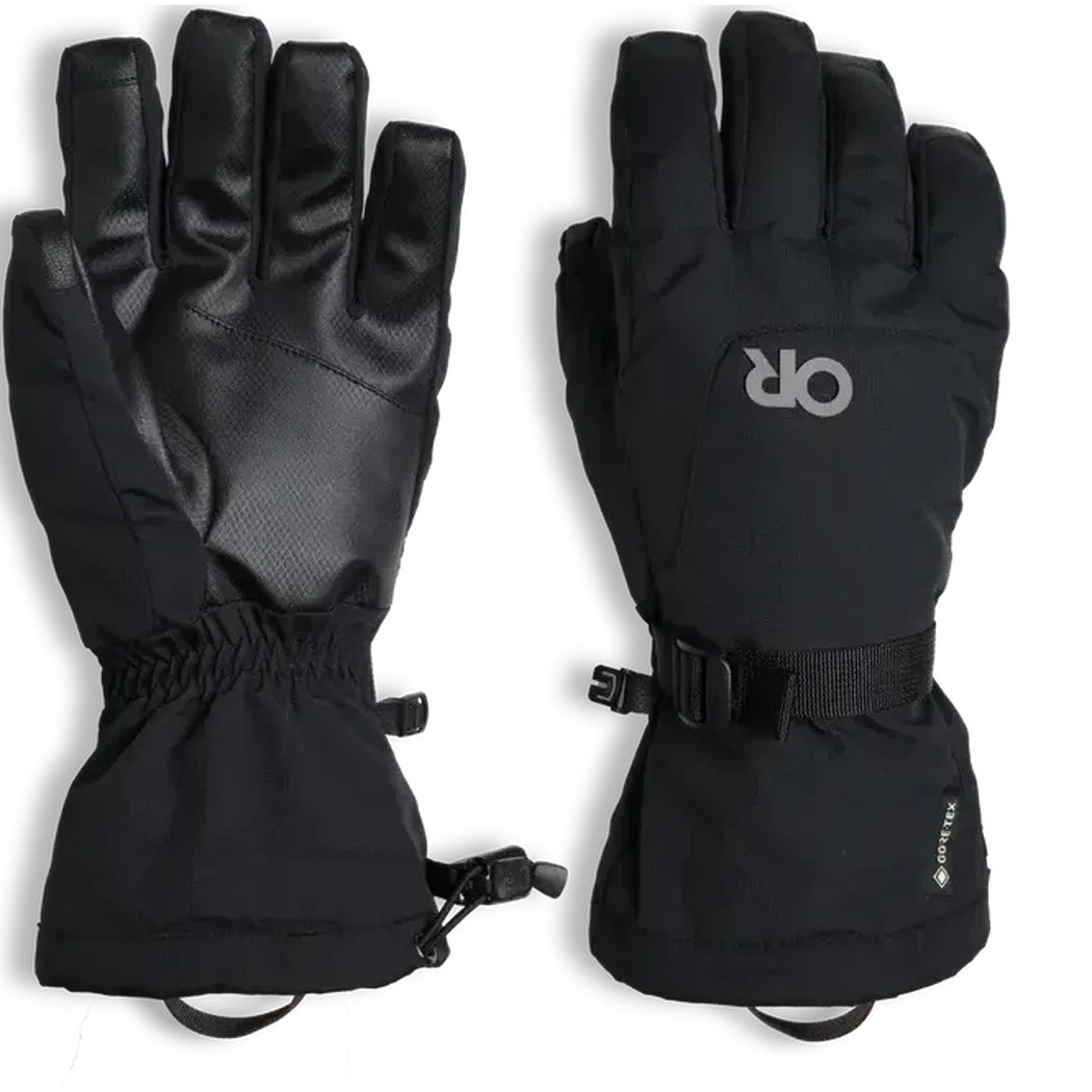 Outdoor Research Men's Revolution GORE-TEX Gloves-Accessories - Gloves - Men's-Black-M-Appalachian Outfitters