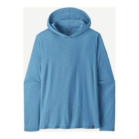Patagonia Men's Cap Cool Daily Hoody-Men's - Clothing - Tops-Shore Blue - Light Shore Blue X-Dye-M-Appalachian Outfitters