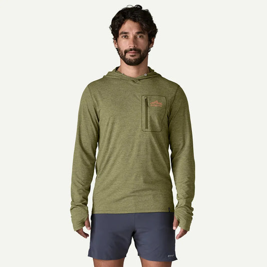 Patagonia Men's Cap Cool Sun Hoody - Cloud Crag Crest-Men's - Clothing - Tops-Appalachian Outfitters