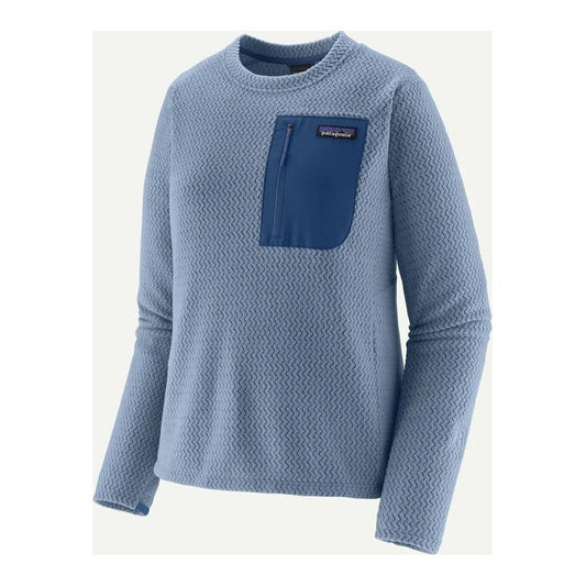 Patagonia Women's R1 Air Crew-Women's - Clothing - Tops-Barnacle Blue-S-Appalachian Outfitters