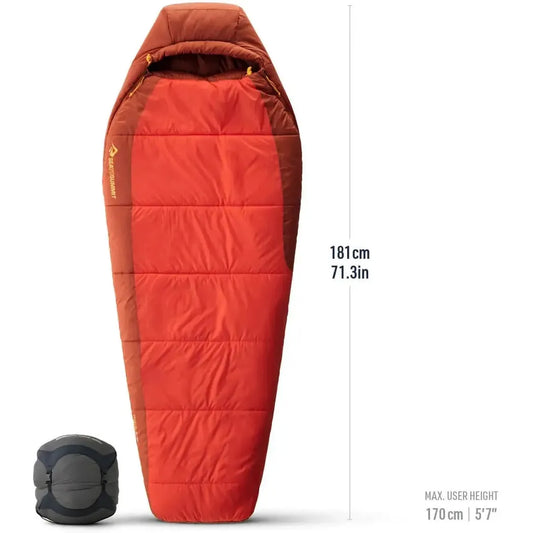 Sea To Summit Hamelin Women's Synthetic Sleeping Bag-Camping - Sleeping Bags - Synthetic-Sea To Summit-Appalachian Outfitters