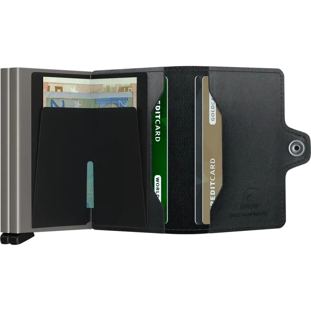 SECRID Twin Wallet - Mirum-Accessories - Wallets-SECRID-Black-Appalachian Outfitters