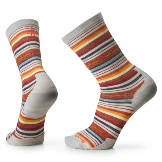 Smartwool Everyday Margarita Crew-Accessories - Socks - Unisex-Smartwool-Ash-S-Appalachian Outfitters