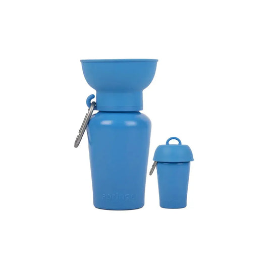 Springer Flip Dog Travel Bottle-Pets - Bowls-Springer-Blueberry-Appalachian Outfitters