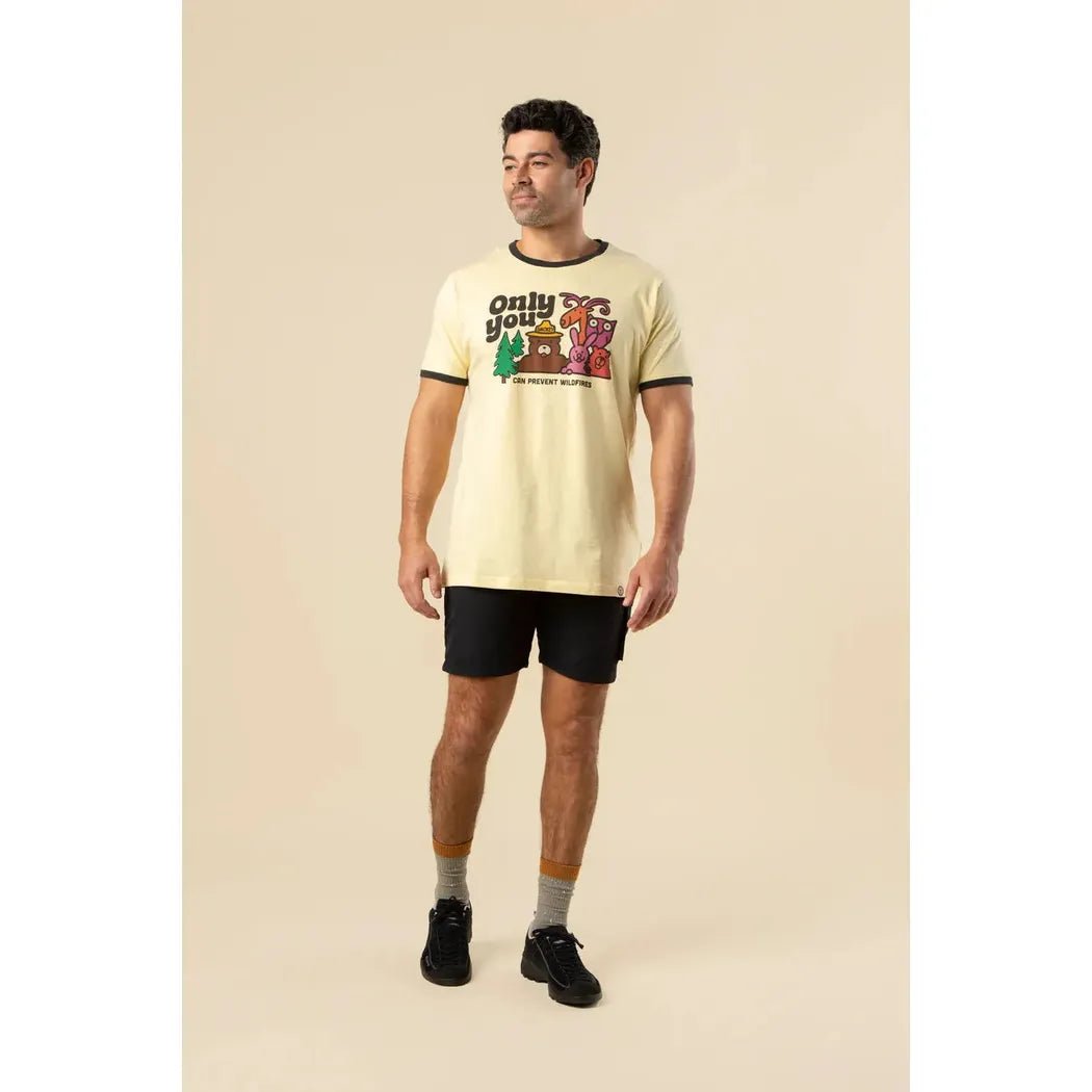 The Landmark Project Only You Vintage Unisex Short Sleeve Ringer Tee-Unisex - Clothing - Tops-Appalachian Outfitters