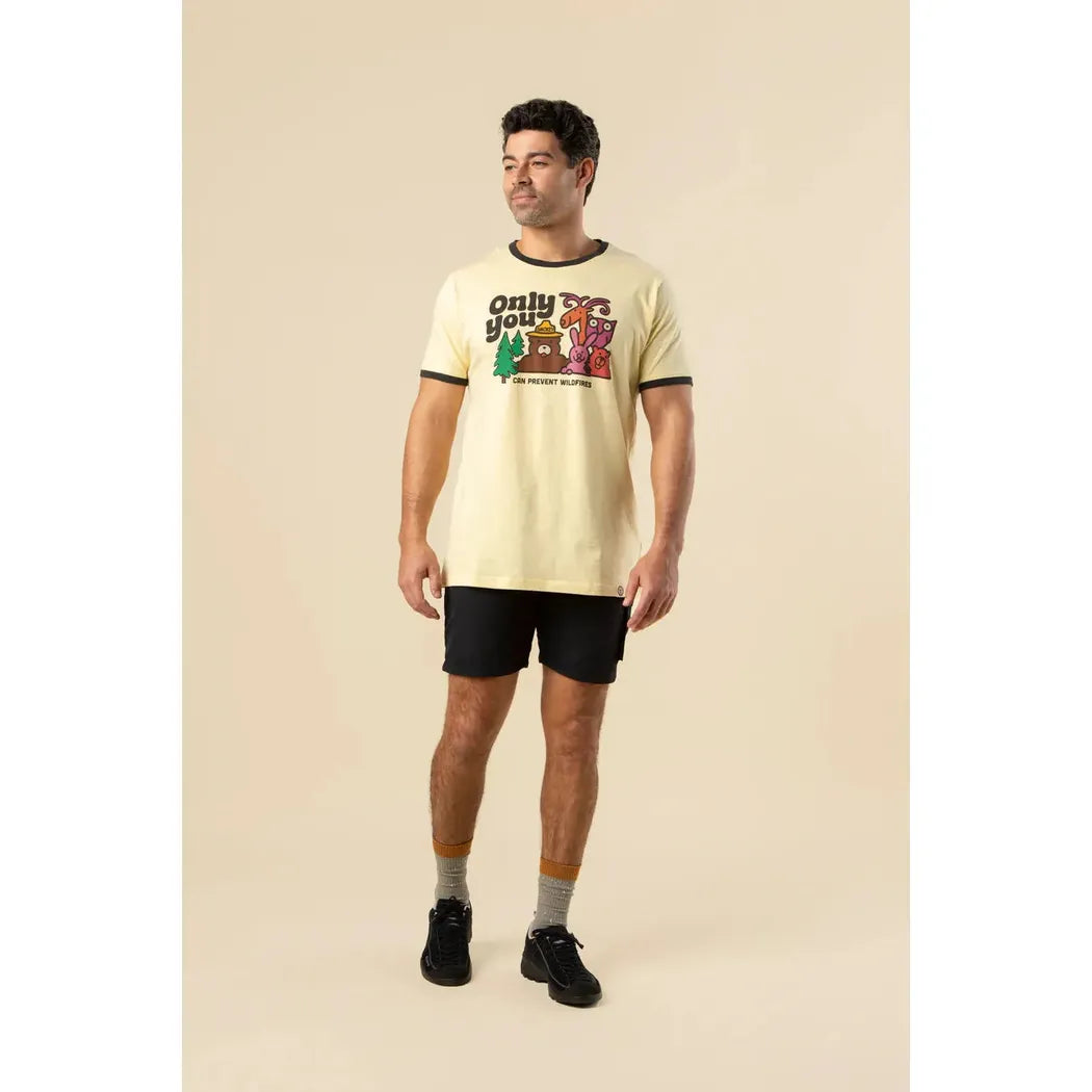 The Landmark Project Only You Vintage Unisex Short Sleeve Ringer Tee-Unisex - Clothing - Tops-The Landmark Project-Appalachian Outfitters