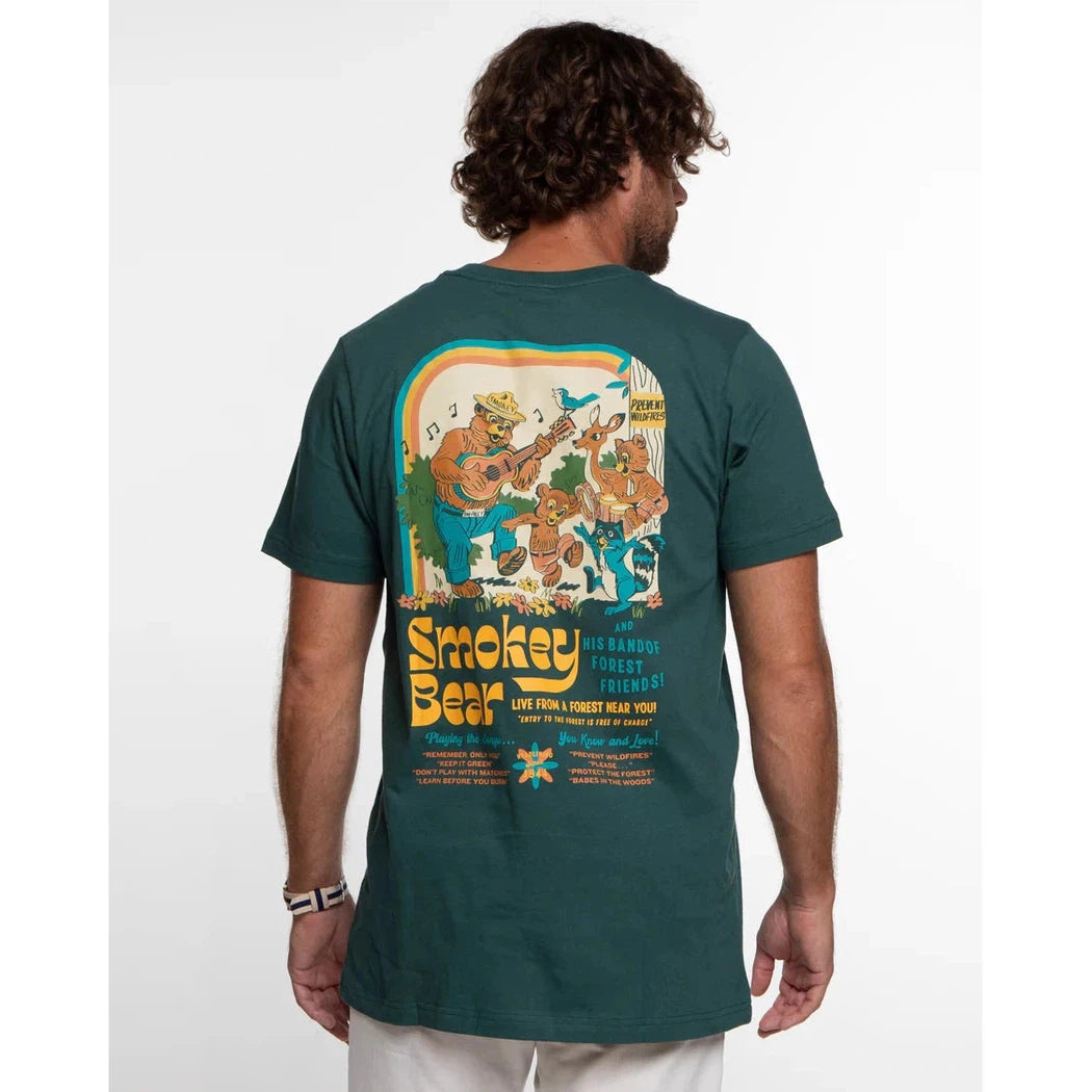 The Landmark Project Smokey's Band Unisex Short Sleeve Tee-Unisex - Clothing - Tops-The Landmark Project-Appalachian Outfitters