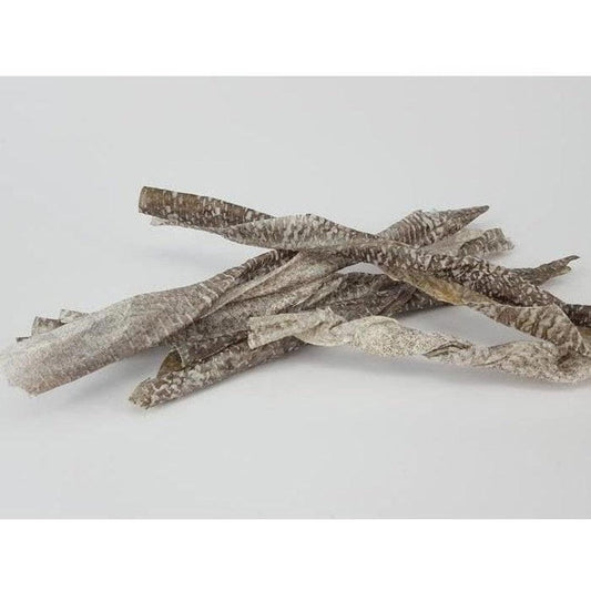 Tickled Pet Icelandic Codfish Skin Twists 8 Oz Outdoor Dogs