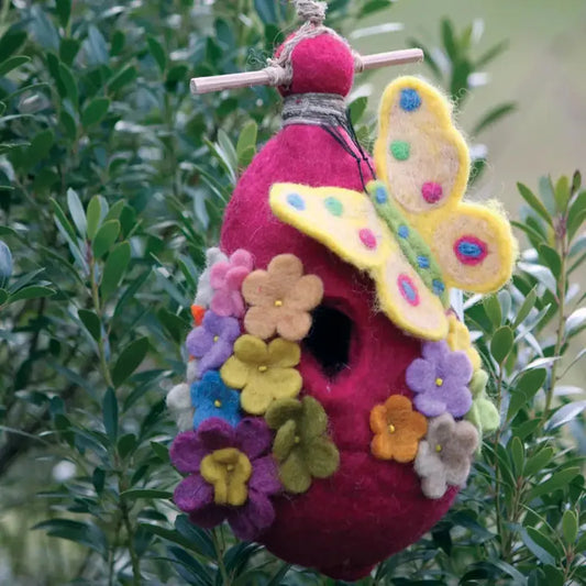 Wild Woolies Butterfly Birdhouse-Accessories - Novelty - Decor-Wild Woolies-Appalachian Outfitters
