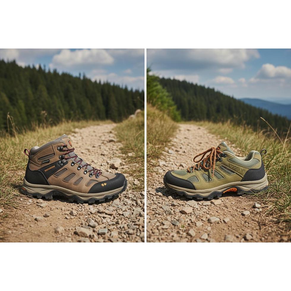 Trekking Shoes vs. Hiking Shoes