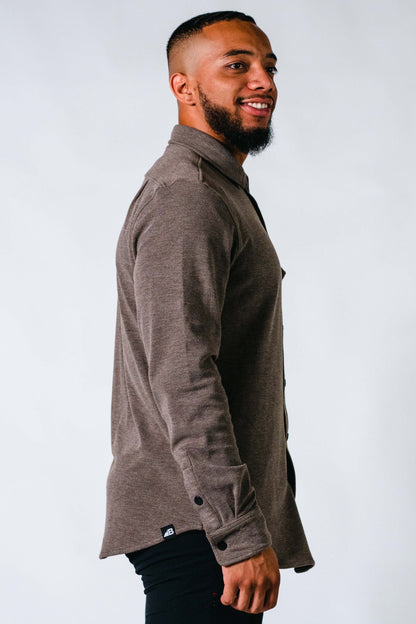 Belong Designs Men's Sherman Fleece Button Up product image