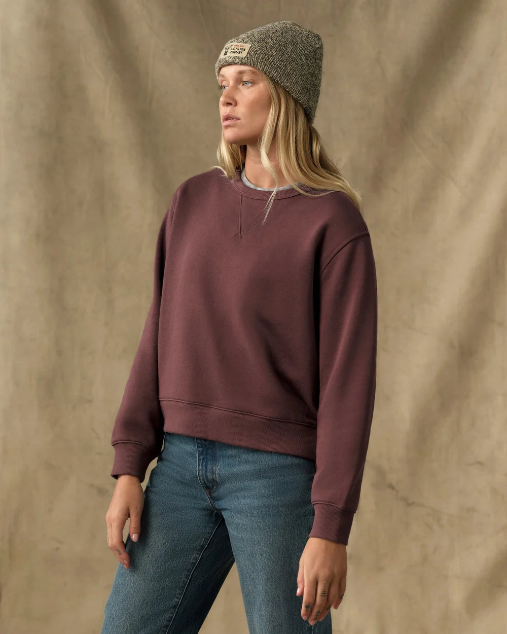 Filson Womens French Terry Crewneck