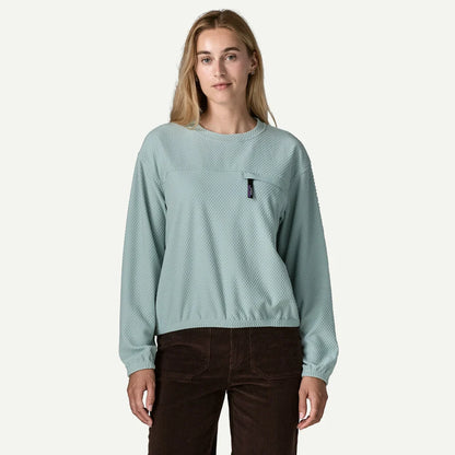 Patagonia Womens Textured Fleece Crewneck