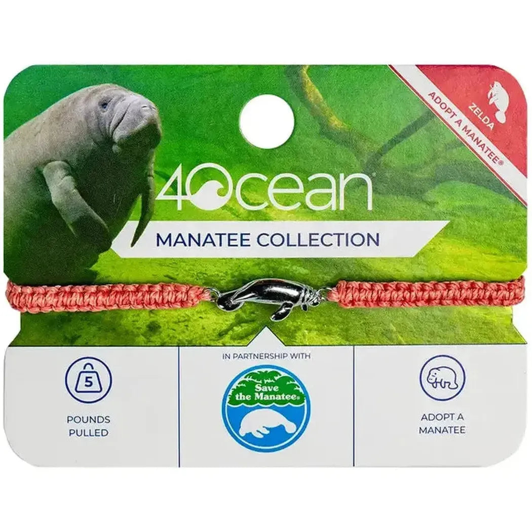 4Ocean Adopt a Manatee Bracelet-Accessories - Jewelry-4Ocean-Appalachian Outfitters