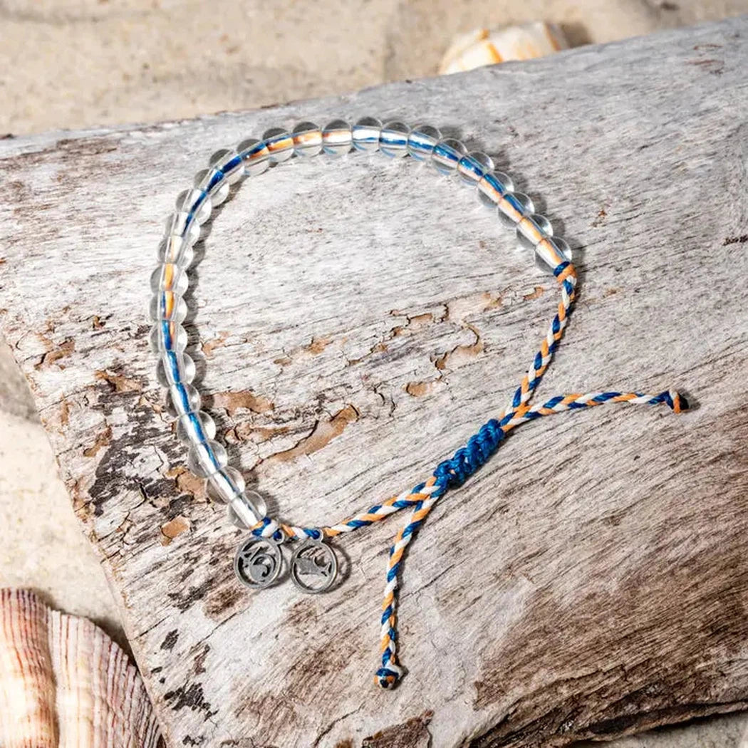 4Ocean Reef Shark Beaded Bracelet - July 2024 Limited Edition-Accessories - Jewelry-4Ocean-Appalachian Outfitters
