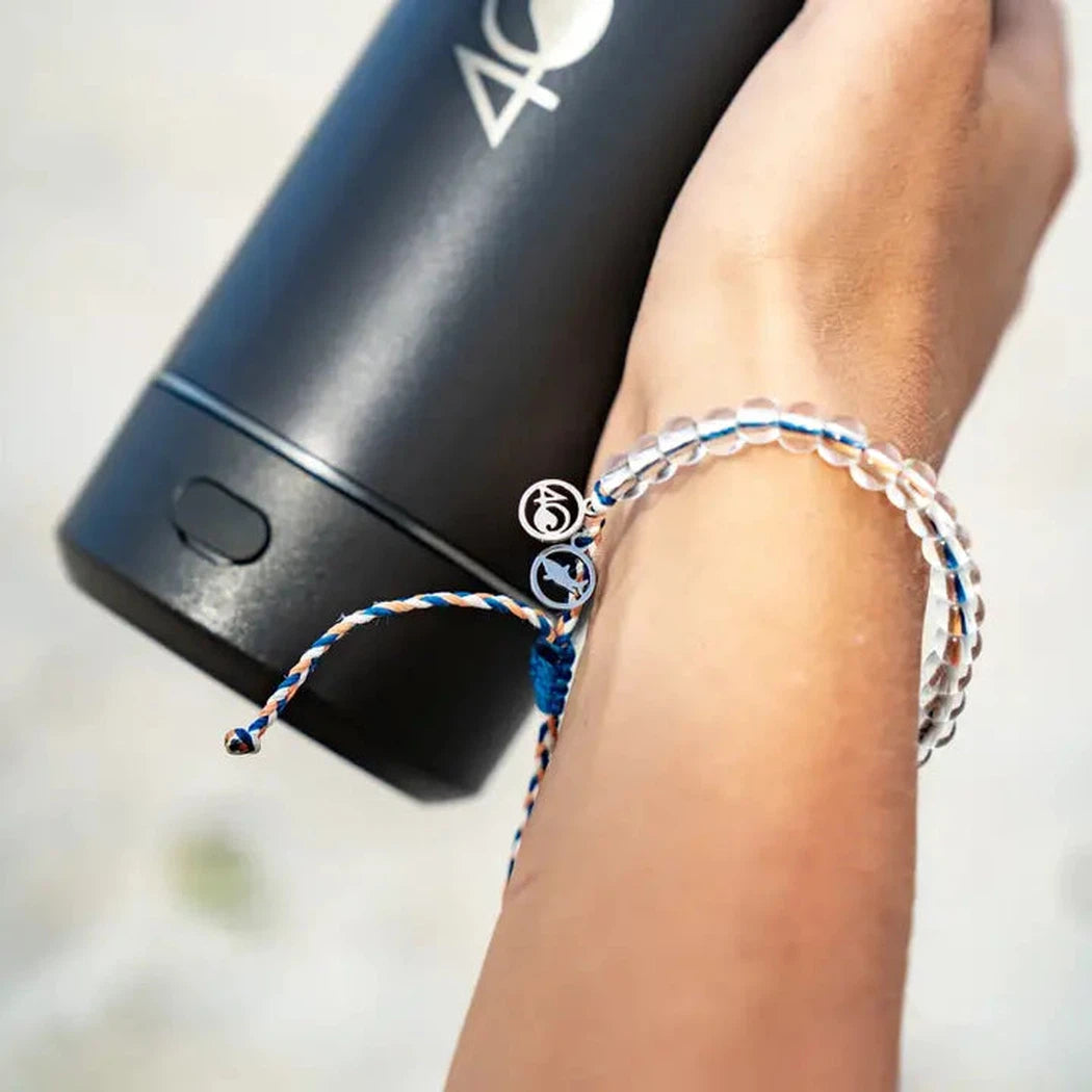 4Ocean Reef Shark Beaded Bracelet - July 2024 Limited Edition-Accessories - Jewelry-4Ocean-Appalachian Outfitters