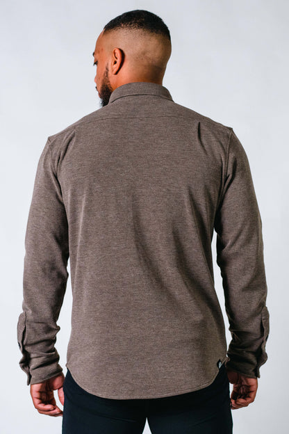 Belong Designs Men's Sherman Fleece Button Up product image