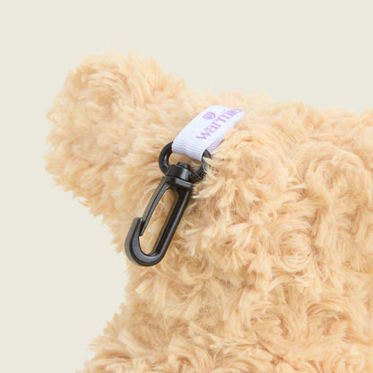 Warmies Curly Dog Bag Charm