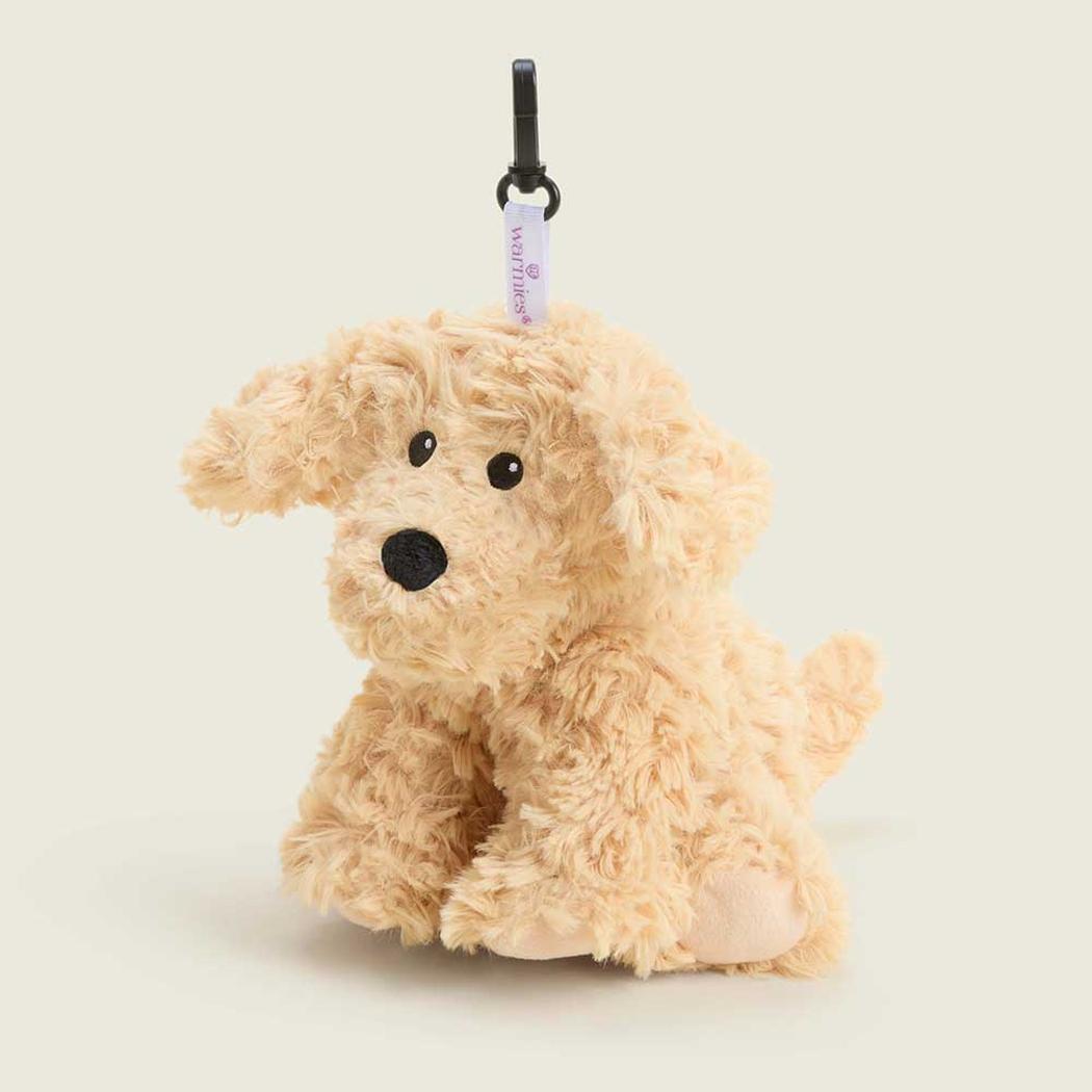 Warmies Curly Dog Bag Charm