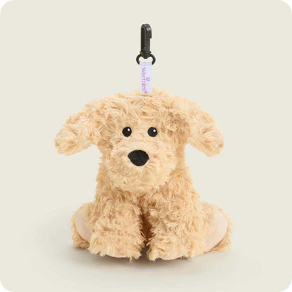 Warmies Curly Dog Bag Charm