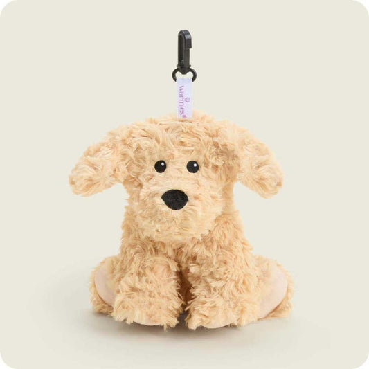 Warmies Curly Dog Bag Charm