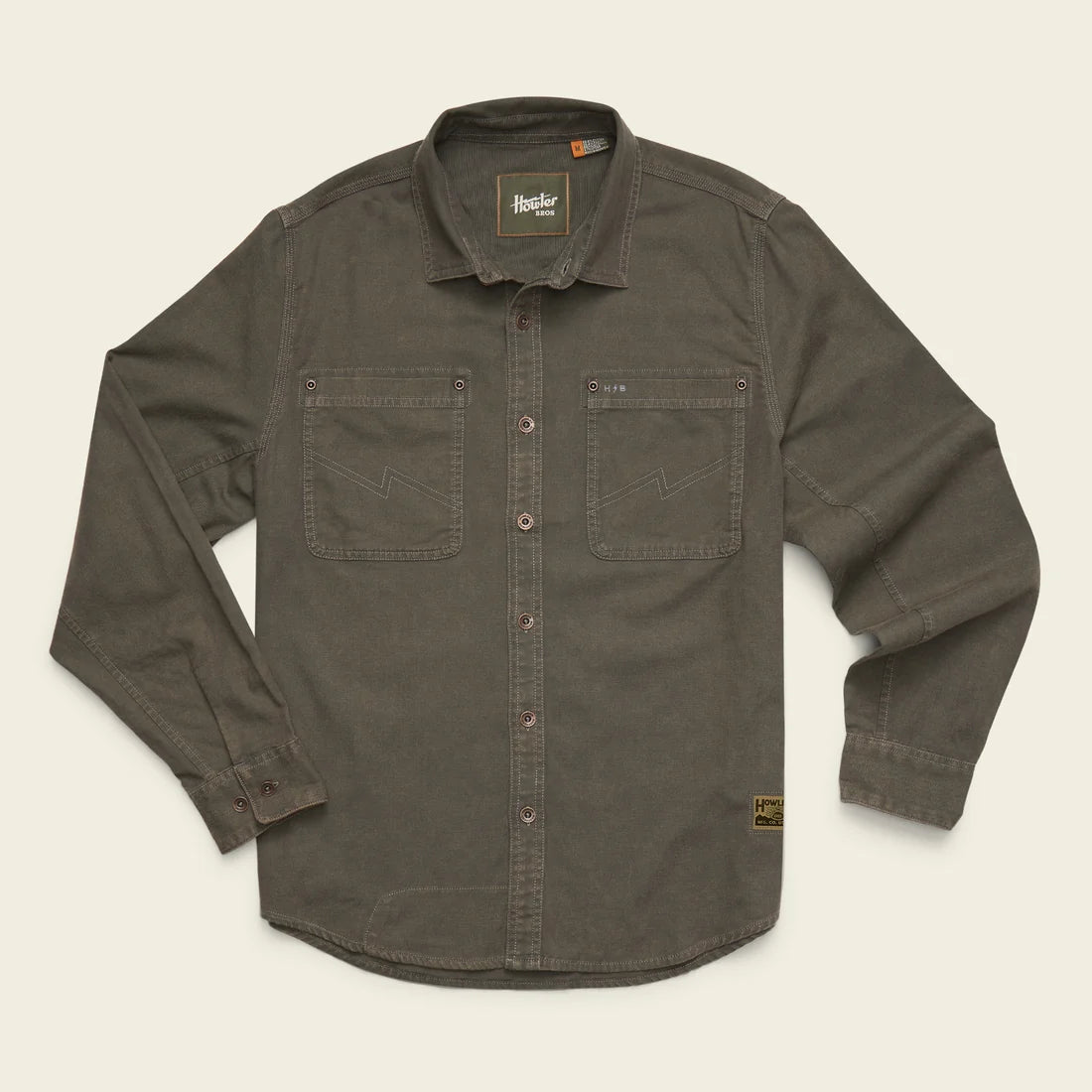 Howler Brothers Mens HB Trade Shirt Long Sleeve