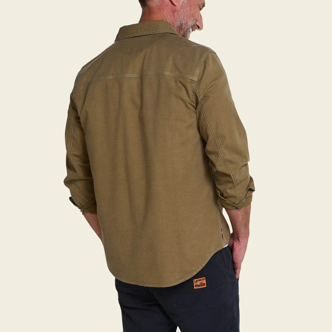 Howler Brothers Mens HB Trade Shirt Long Sleeve