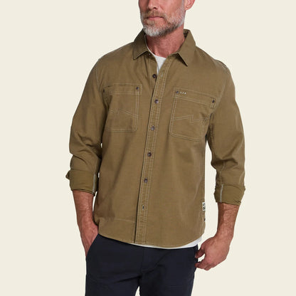 Howler Brothers Mens HB Trade Shirt Long Sleeve