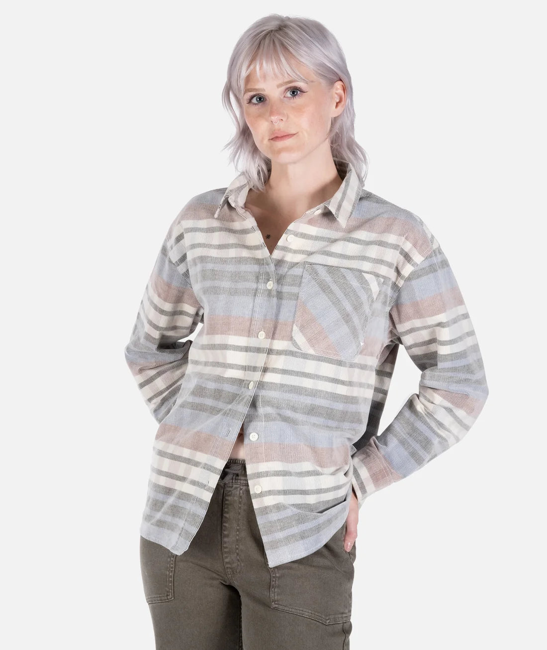 Jetty Womens Alpine Corduroy Shirt
