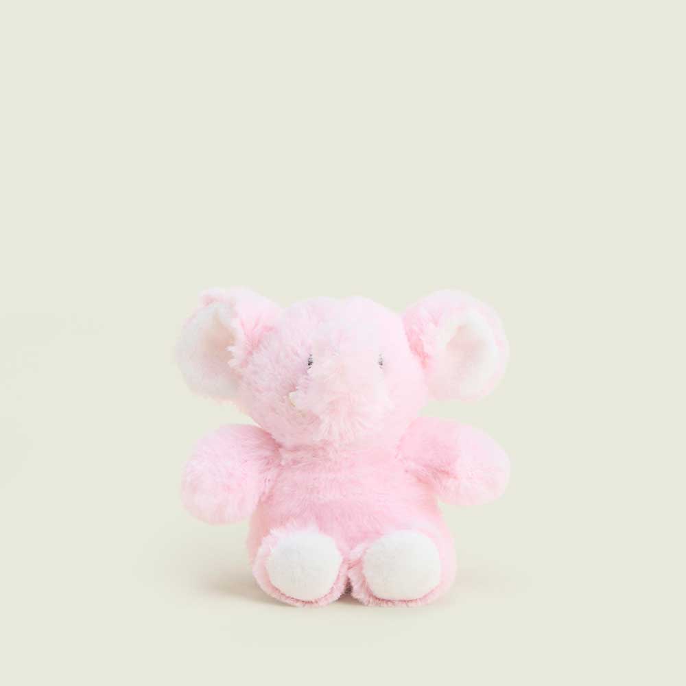 Warmies Pink Elephant Keyring