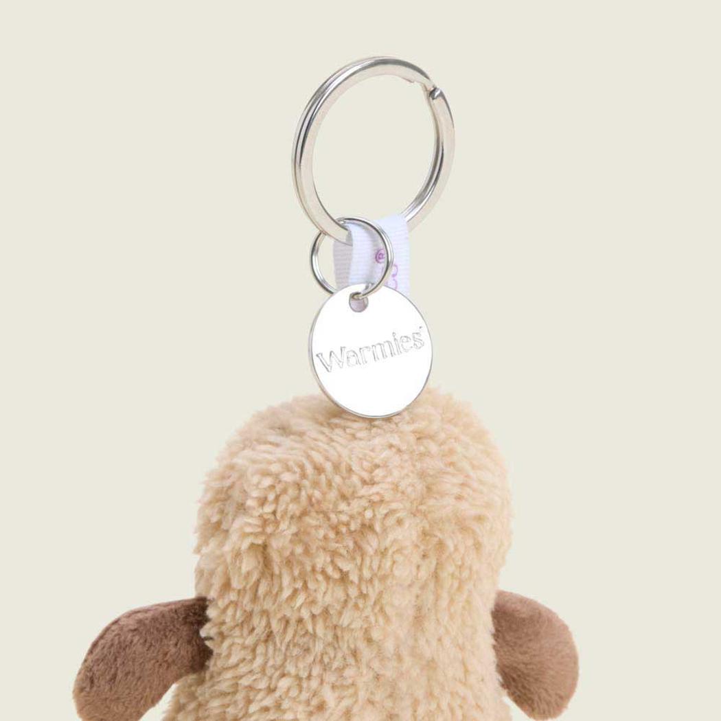 Warmies Peanut Keyring