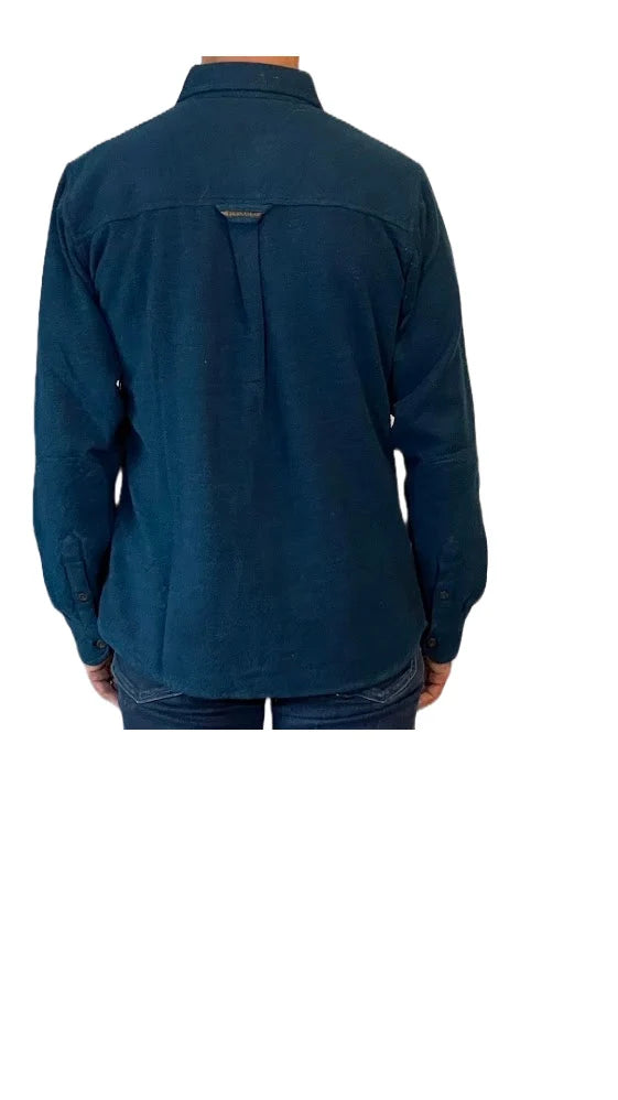 Flyshacker 2 Tone Solid Cavalry Twill Shirt, 7 oz