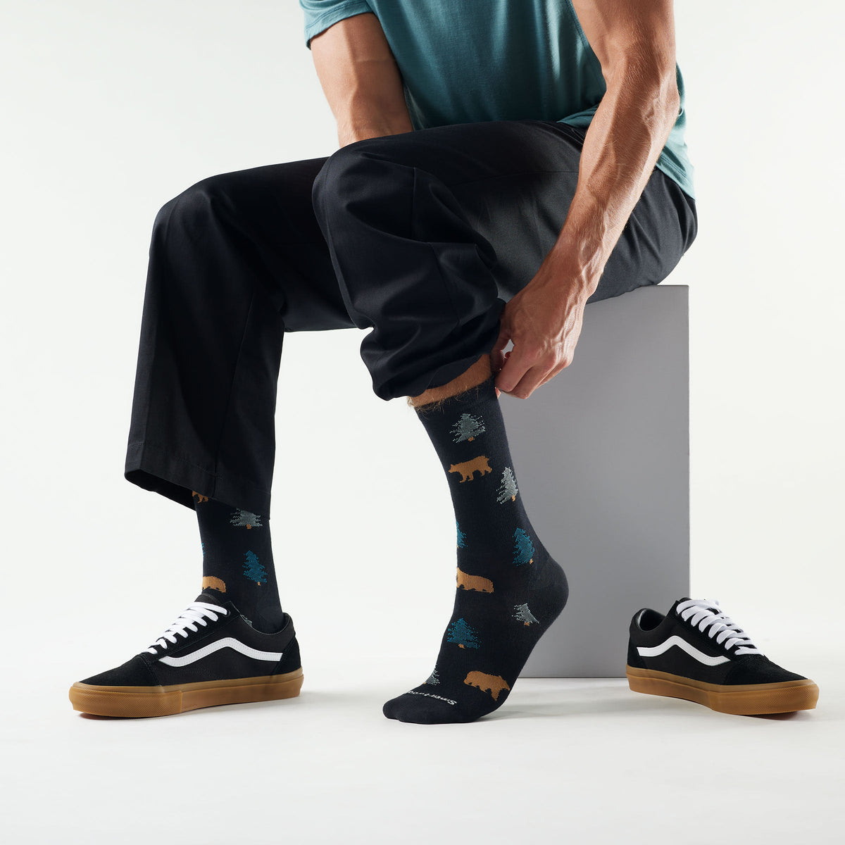 Smartwool Everyday Through the Trees Crew Socks product image