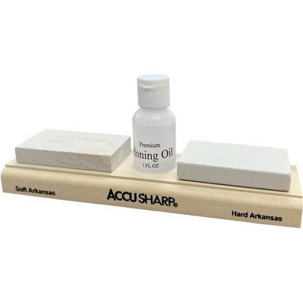 AccuSharp Arkansas Whetstone Combo Kit-Camping - Accessories - Knife & Axe Accessories-AccuSharp-Appalachian Outfitters