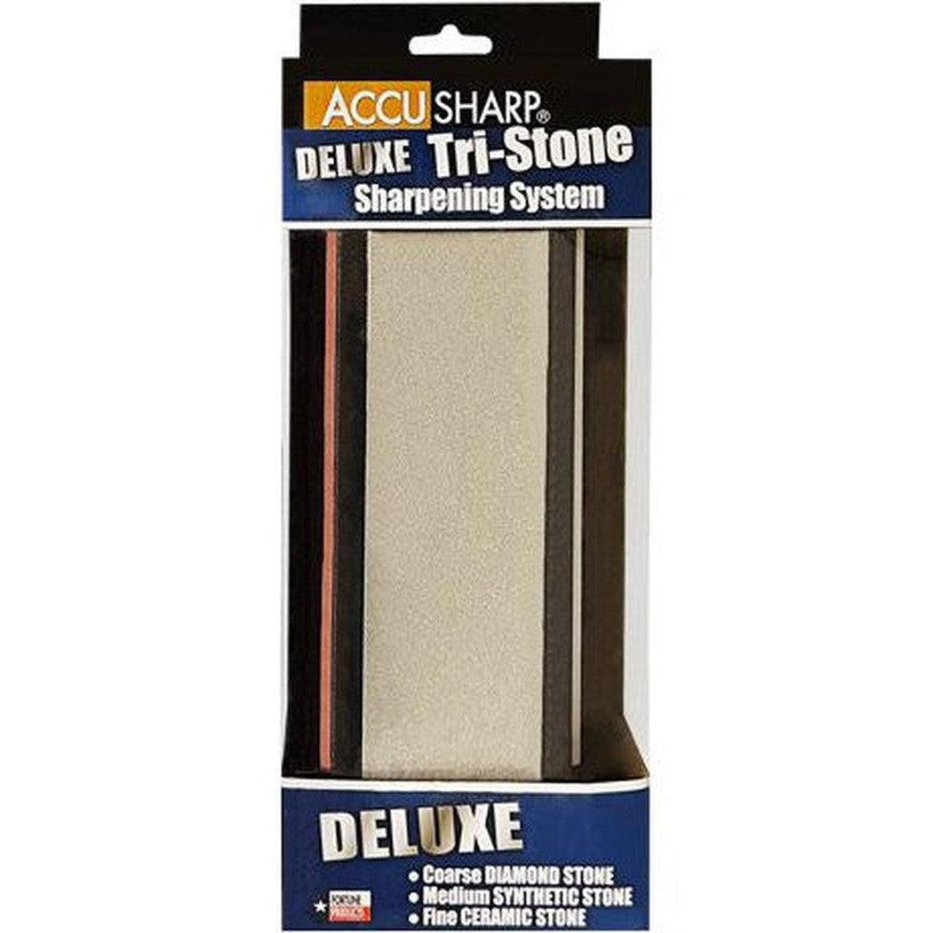 AccuSharp Tri-Stone Sharpening System-Camping - Accessories - Knife & Axe Accessories-AccuSharp-Appalachian Outfitters